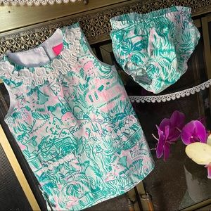 Baby Lilly infant shift dress. For 12-18 months.